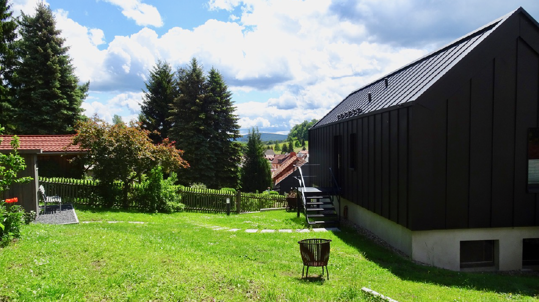 modernes Ferienhaus mit Sauna in Georgenthal im Thüringer Wald